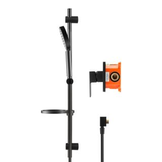 Душевой комплект Swedbe Platta 5552B чёрный